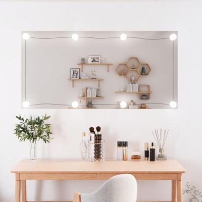 VidaXL Wandspiegel met led's rechthoekig 50x100 cm glas VidaXL Wandspiegel met led's rechthoekig 50x100 cm glas