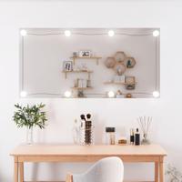 VidaXL Wandspiegel met led's rechthoekig 50x100 cm glas - thumbnail