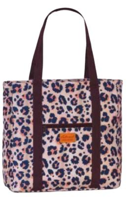 Fabrizio strandtas 40 x 39 cm polyester oranje