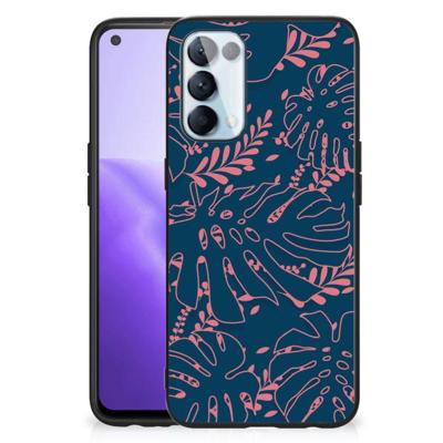 OPPO Reno5 5G | Find X3 Lite Bloemen Hoesje Palm Leaves OPPO Reno5 5G | Find X3 Lite Bloemen Hoesje Palm Leaves
