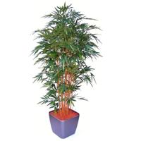 Bamboe deluxe kunstboom 210cm - thumbnail