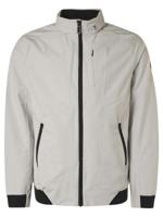 Jacket short fit stretch chalk - thumbnail