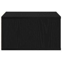 VidaXL Printerstand zwart eiken 49 x 40 x 22.5 cm bewerkt hout - thumbnail