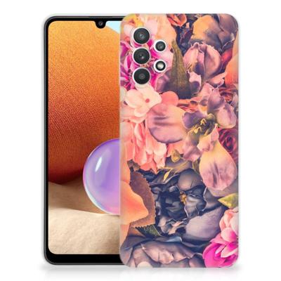 Samsung Galaxy A32 4G | A32 5G Enterprise Editie | TPU Case | Bosje Bloemen