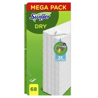 Swiffer Dry Mega Pack Magnetische Vloerdoekjes 68 Stuks - thumbnail
