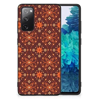 Samsung Galaxy S20 FE Back Case Batik Brown Samsung Galaxy S20 FE Back Case Batik Brown