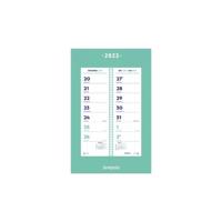 Wand 2 week kalender op schild - thumbnail