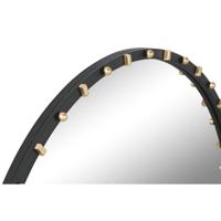 Wandspiegel Home ESPRIT Zwart Gouden Modern 90 x 3,5 x 90 cm - thumbnail