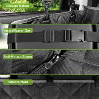 Stevige Autohoes Zwart 147x137cm Waterdicht - thumbnail