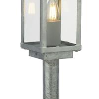 Searchlight Antiek zilveren terraslampBox II 50cm - 90151-500SI - thumbnail