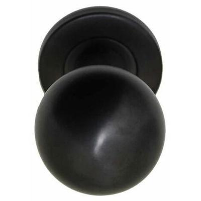 Formani Basics LB501V voordeurknop vast op rozet - PVD gunmetal