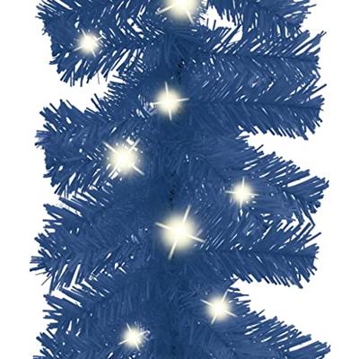 Kerstslinger met LED-lampjes 10 m blauw
