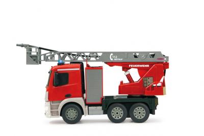 Jamara Brandweerwagen draaibare ladder Mercedes-Benz Antos 1:20 2,4GHz met spray Jamara Brandweerwagen draaibare ladder Mercedes-Benz Antos 1:20 2,4GHz met spray