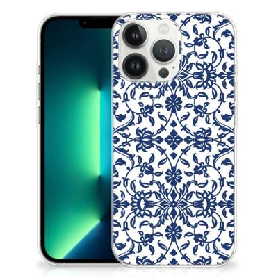 iPhone 13 Pro Max | TPU Case | Flower Blue