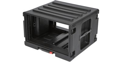 SKB 1SKB-R6UW 6U Rolling Roto Rack 19 inch flightcase trolley 6U