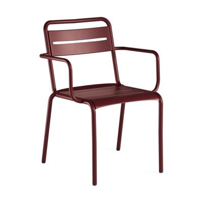 EMU Star tuinstoel met arm intense red