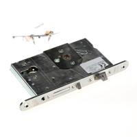 ABLOY EL561 Veiligheidsdeurslot | dubbelzijdig krukgestuurd | zelfvergrendelend | SKG** | DM65mm | PC72mm | voorplaat RVS 24x235mm afgerond | DR - thumbnail