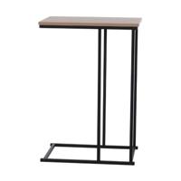 Bijzettafel Lifetime nb1510080 Zwart Hout 40 x 26 x 58 cm - thumbnail