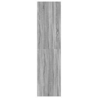 Kledingkast 30x50x200 cm bewerkt hout grijs sonoma eikenkleur - thumbnail