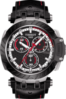 Horlogeband Tissot T1154172705101 / T603045025 Rubber Zwart 23mm - thumbnail