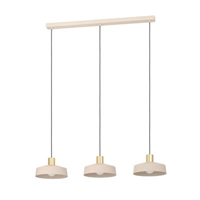 Eglo HanglampValdiola 3-lichts zandbruin - 900431
