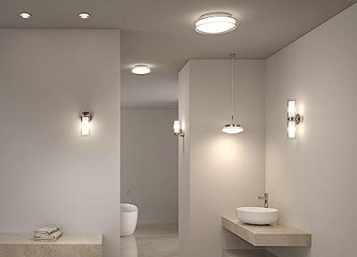 Paulmann Luena LED-lamp voor vochtige ruimte LED 16.5 W Warmwit Glas, Chroom