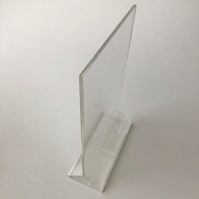 Menu-standaard acryl A5 voor 15x21cm - 30 stuks