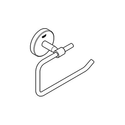 Grohe QuickFix Start Cosmopolitan Closetrolhouder 15,3x6x10,9 cm Chroom