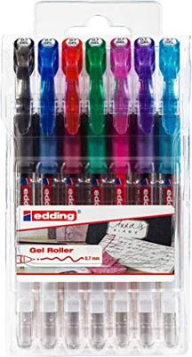 Edding 2185 • gelroller 0.7mm assorti 7pcs