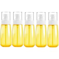 5 STKS reizen plastic flessen lekvrije draagbare reizen accessoires kleine flessen containers 100ml (geel) - thumbnail