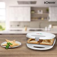Bomann 650160 Sandwich toaster Wit - thumbnail