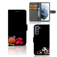 Samsung Galaxy S21 FE | Wallet Case | met Pasjes | Sports - thumbnail