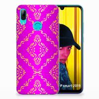 Siliconen Hoesje Huawei P Smart 2019 Barok Roze - thumbnail