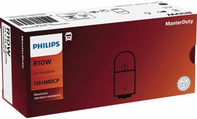Philips "master duty" kogellamp ball lamps 24v 10w hd master duty