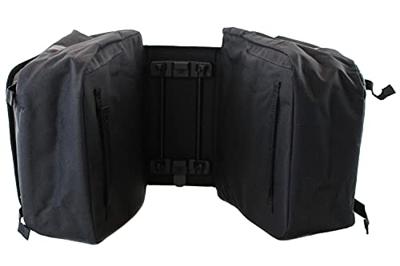 CONTEC dubbele tas "via.tour double rt" ct bag via tour double dim black, rt