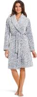 Badjas met animalprint - blauw-(44-46) L - thumbnail