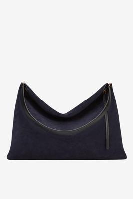 Wandler shopper Penelope Tote 000161-2928 orion suede/black