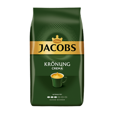 Jacobs - Krönung Crema Bonen - 4x 1kg Jacobs - Krönung Crema Bonen - 4x 1kg