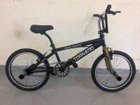 Royal Bmx fiets -bugatti tornado freestyle 20 inch - mat zwart/brons - thumbnail