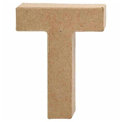 Creativ Company letter papier-maché t, 10cm