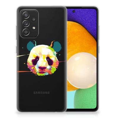 Samsung Galaxy A52 (5G/4G) Telefoonhoesje met Naam Panda Color Samsung Galaxy A52 (5G/4G) Telefoonhoesje met Naam Panda Color