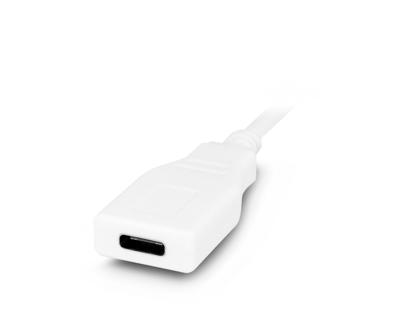 Urban Factory TCE01UF USB-C uittrekkabel - 1m - Wit