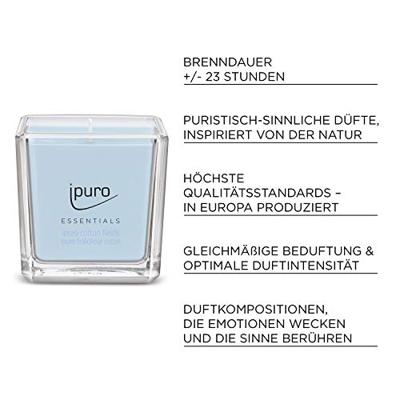 IPuro geurkaars cotton fields 125gr.