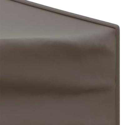 VidaXL Partytent inklapbaar met zijwanden 3x3 m taupe - thumbnail