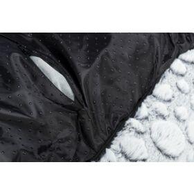 Trixie hondenmand mila hoekig pluche wit / grijs