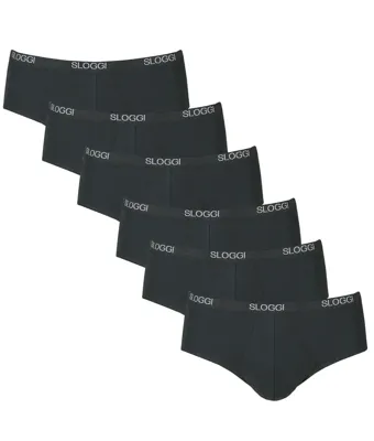 Sloggi 6-pak Basic Midi heren slips - Multipack - Voordeelverpakking - Aanbieding