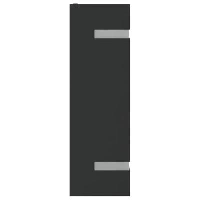 VidaXL Buitenwandlampen 2 st roestvrij staal zwart VidaXL Buitenwandlampen 2 st roestvrij staal zwart