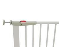 Veiligheidsbarrière WEBABY MOBI Wit 73-80 cm - thumbnail