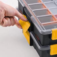 Allit EuroPlus ProK44/19 Assortimentsdoos (b x h x d) 440 x 76 x 355 mm Aantal vakken: 19 Inhoud 1 stuk(s) - thumbnail