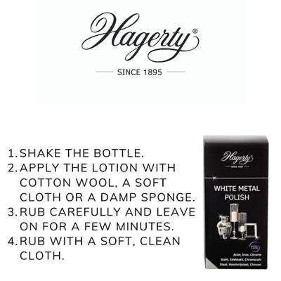 Hagerty White metal polish 250 Milliliter